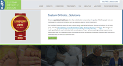 Desktop Screenshot of customorthotic.ca